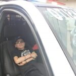 El pequeño Jose, niño con discapacidad cumple su sueño de ser policía