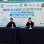 UAS continúa con Jornada de Salud Integral: “Cuídate, Quiérete y Protégete”