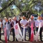 López Elenes, visitó la sindicatura de Tameapa; Da inicio con trabajos de rehabilitación de calle 